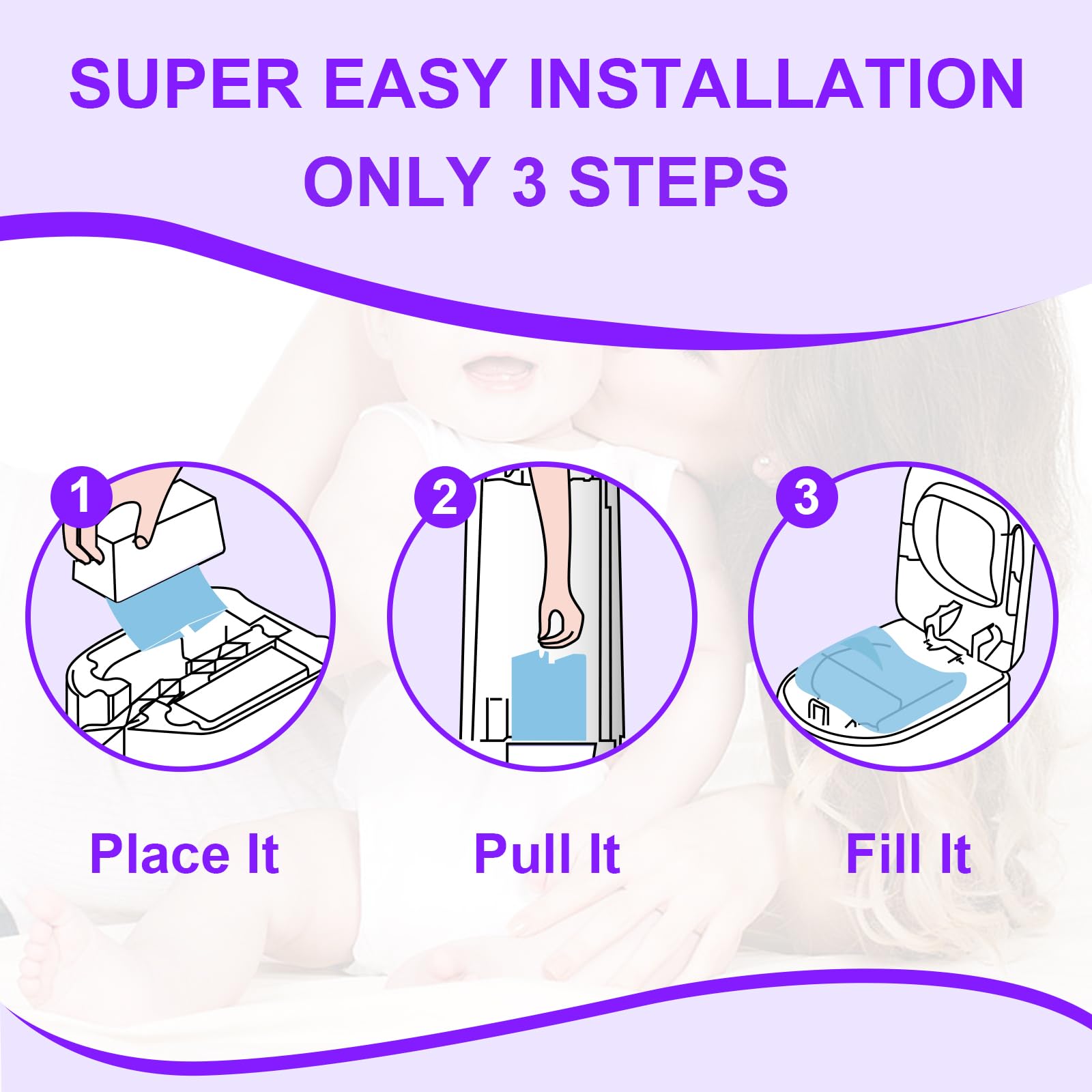 Yopinat compatibility with Genie Easy Roll Signature and Platinum pails.