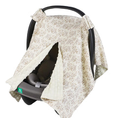 YOQIE 2-in-1 baby car seat cover with winter warmth for windy days