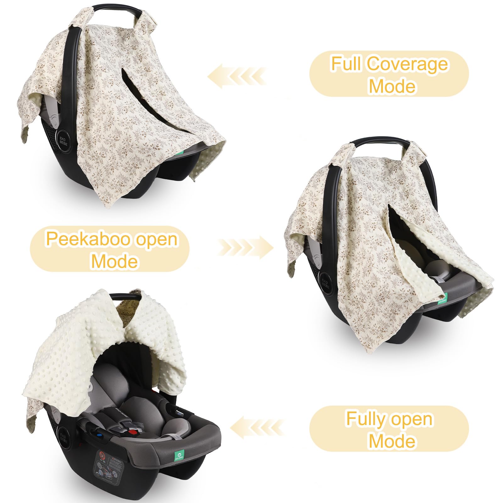 YOQIE nursing cover for discreet feeding on the go