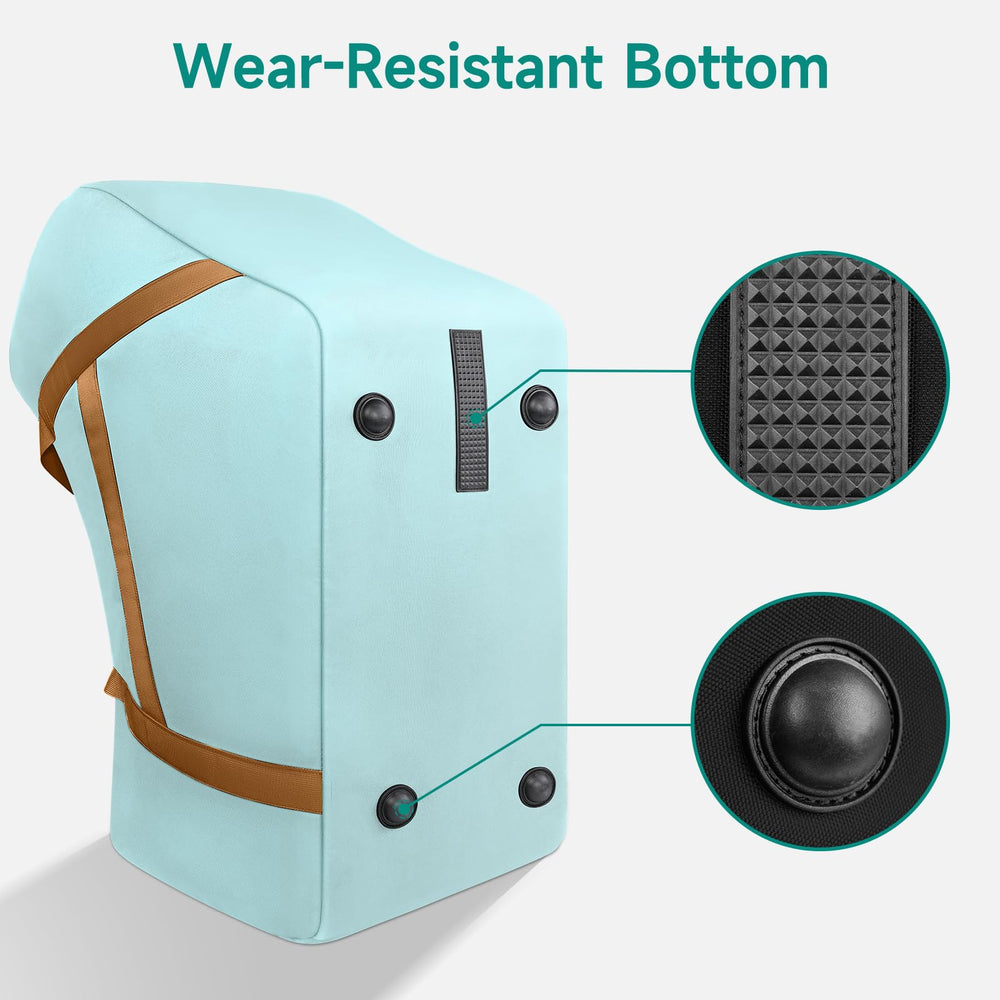 YOREPEK car seat travel bag size compatibility with nuna pipa and base