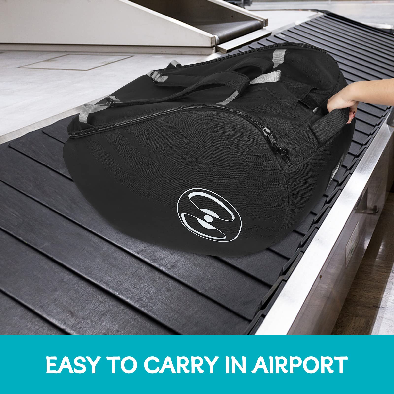 YOREPEK collapsible design stores compactly between trips