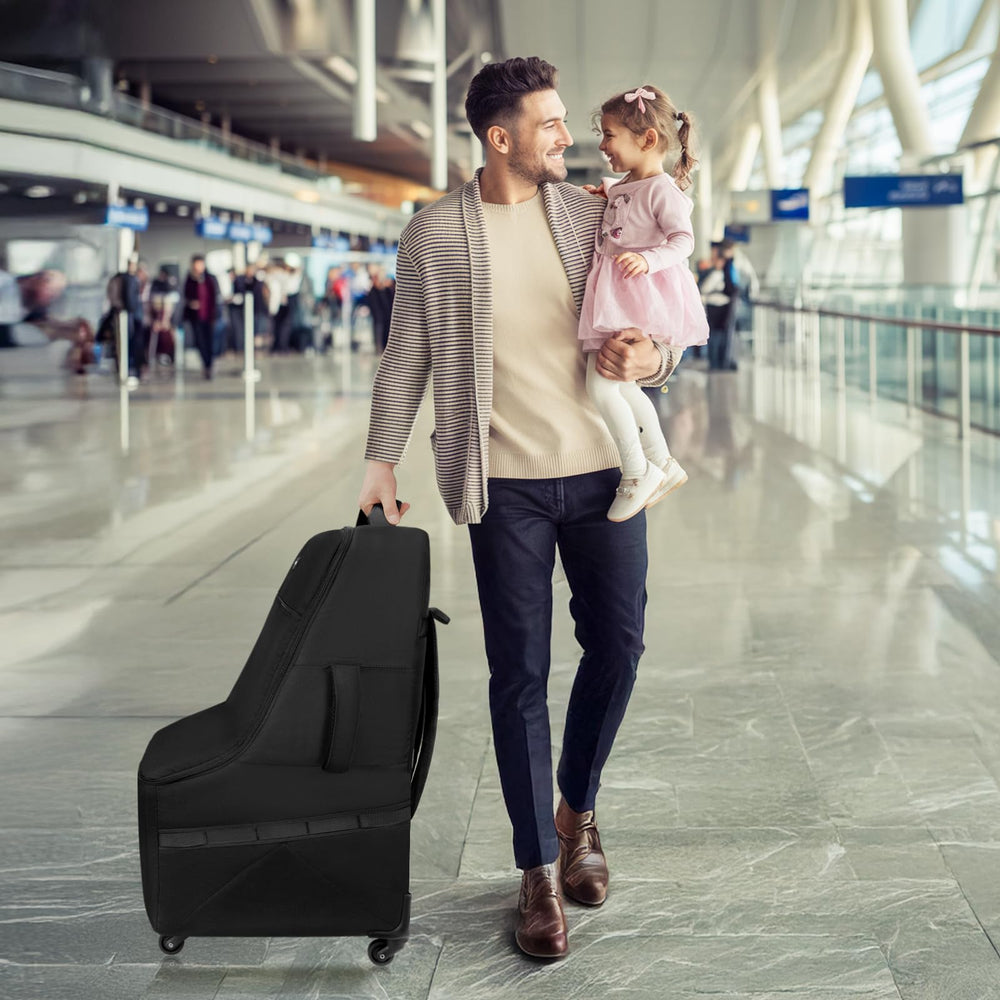 YOREPEK hands-free backpack strap for comfortable travel.