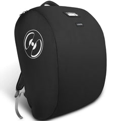 YOREPEK padded car seat travel bag shown with Doona compatibility for easy airport travel