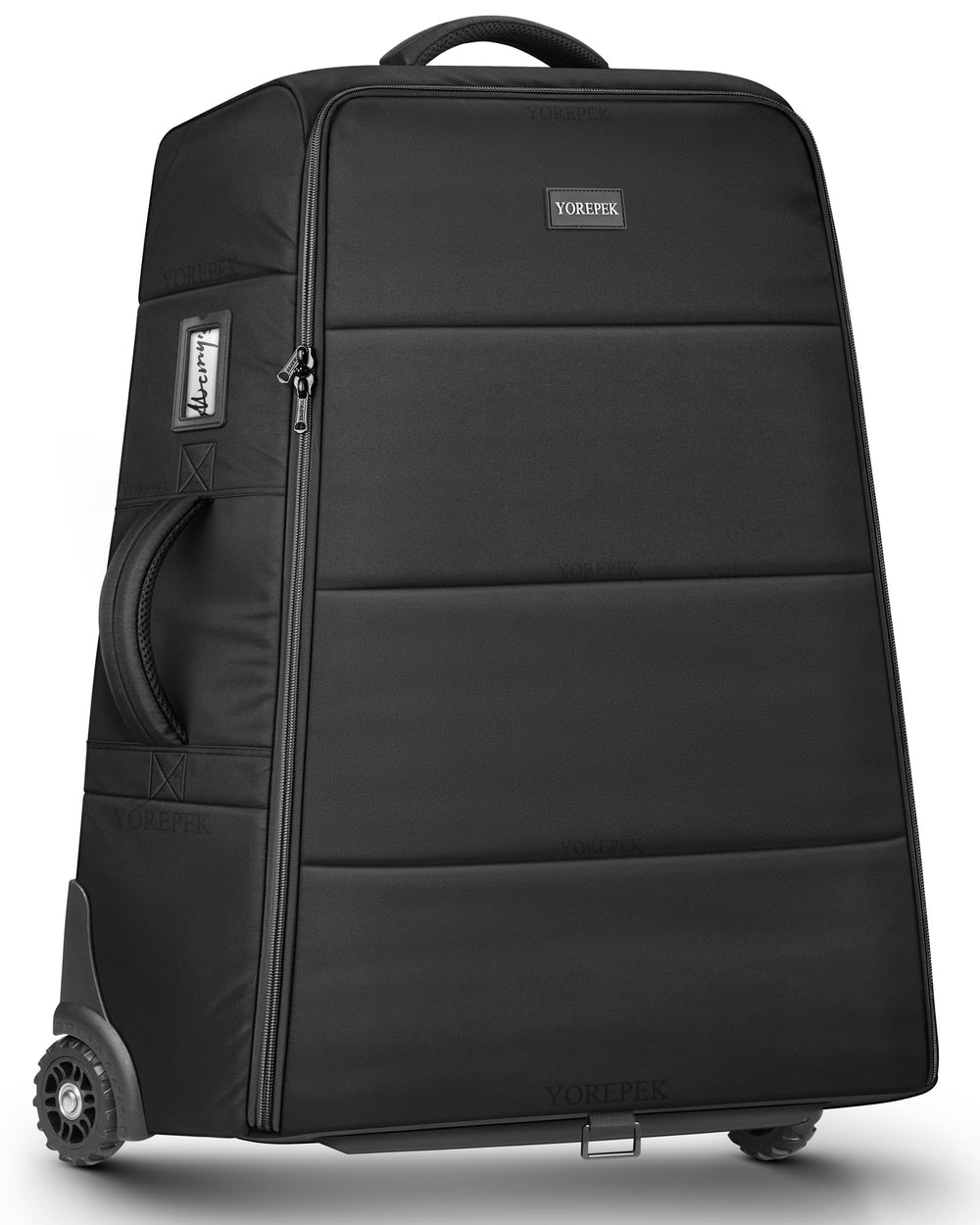 YOREPEK stroller bag exterior view shows sturdy protection.