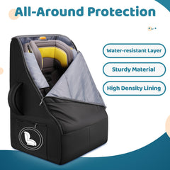 YOREPEK waterproof polyester material keeps the car seat clean