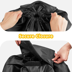 YOREPEK foldable flap car-seat storage for compact packing