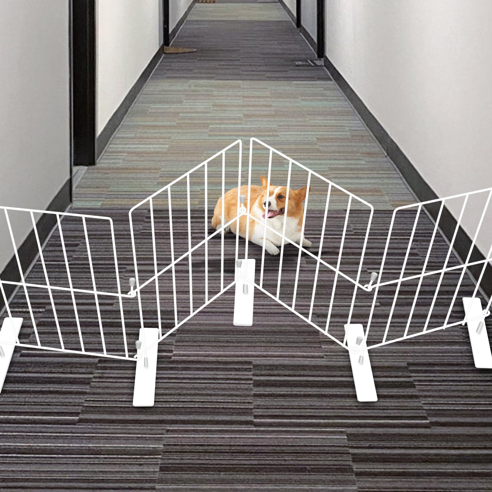 YORWHIN Compact storage keeps the gate out of the way