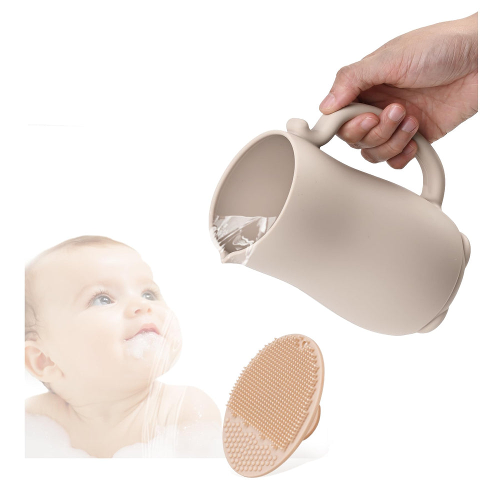 YOSEGOOTER dishwasher-safe cup simplifies cleaning after baths