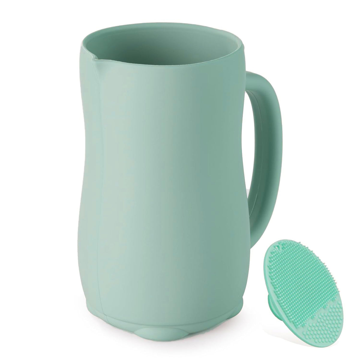 YOSEGOOTER baby bath rinse cup pour for gentle, controlled water flow.