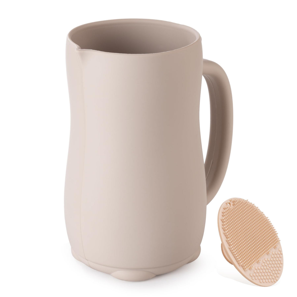 YOSEGOOTER baby bath rinse cup with gentle stream for calm baths