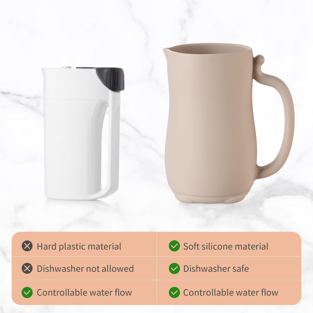 YOSEGOOTER bath cup holds up to 700 ml for easy water control