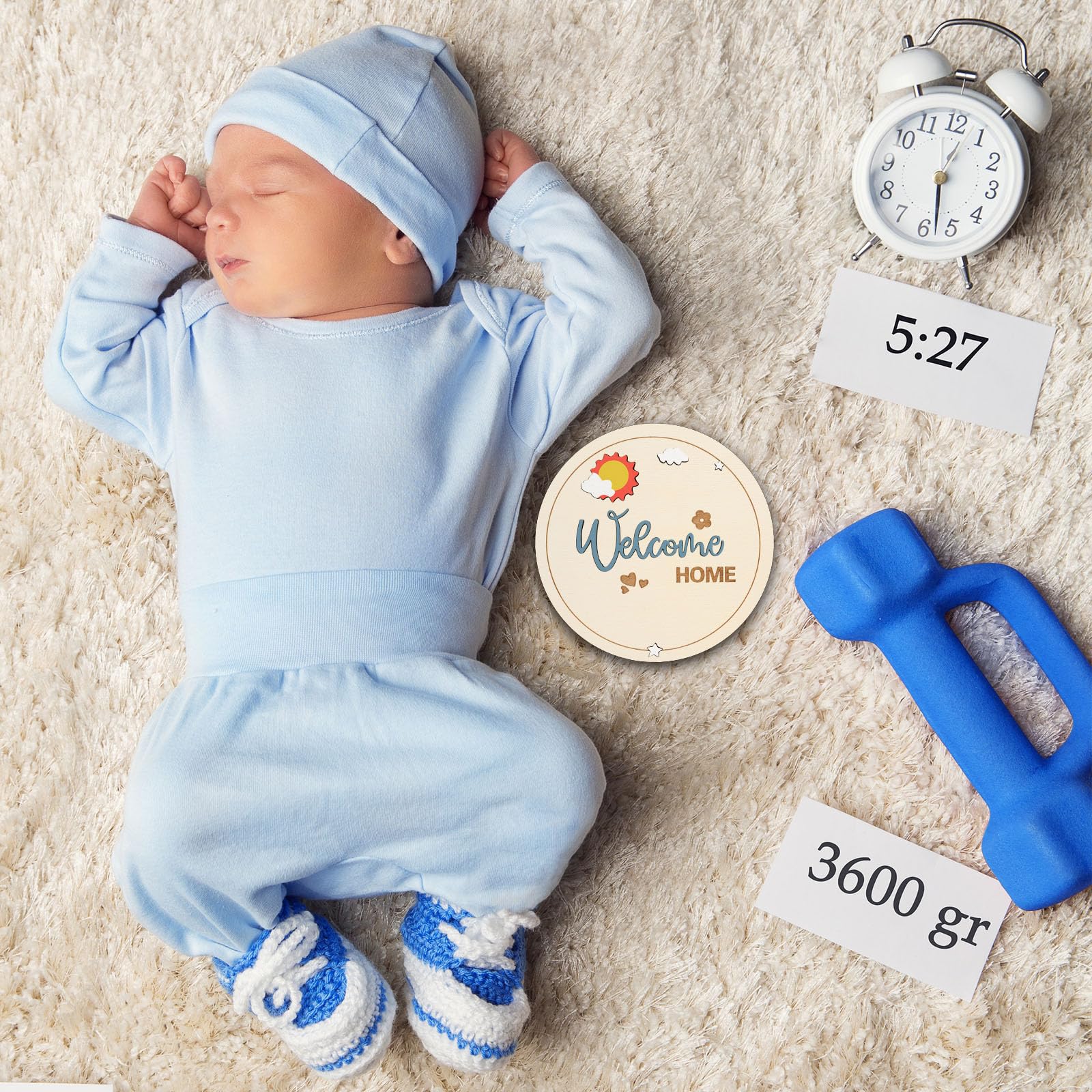 Yoshiky newborn sign Hello World for announcing arrival