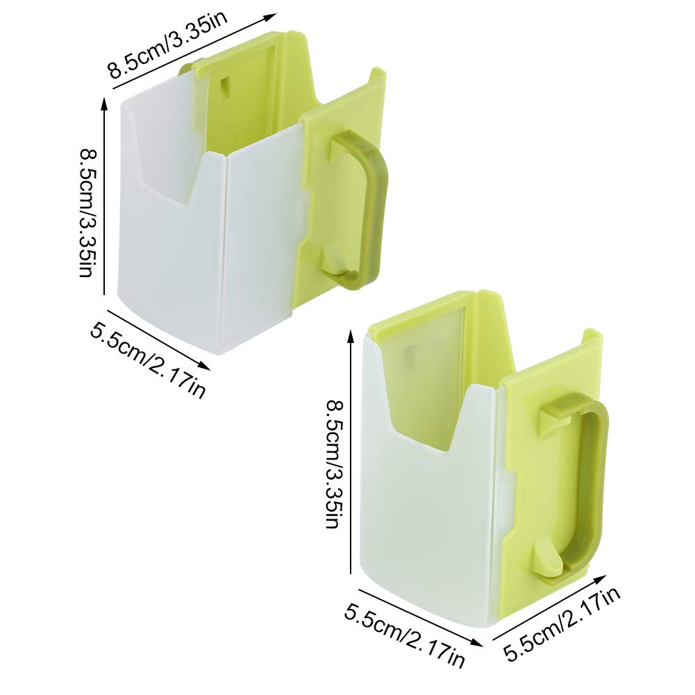 Green Yosoo bottle holder with handle supports independent drinking for toddlers.