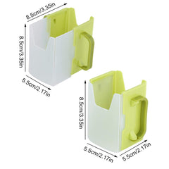 Green Yosoo bottle holder with handle supports independent drinking for toddlers.