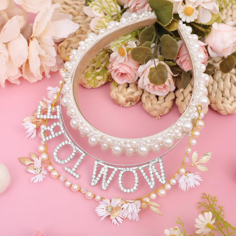YOUAME headpiece as a center-stage accessory for memorable baby shower photos