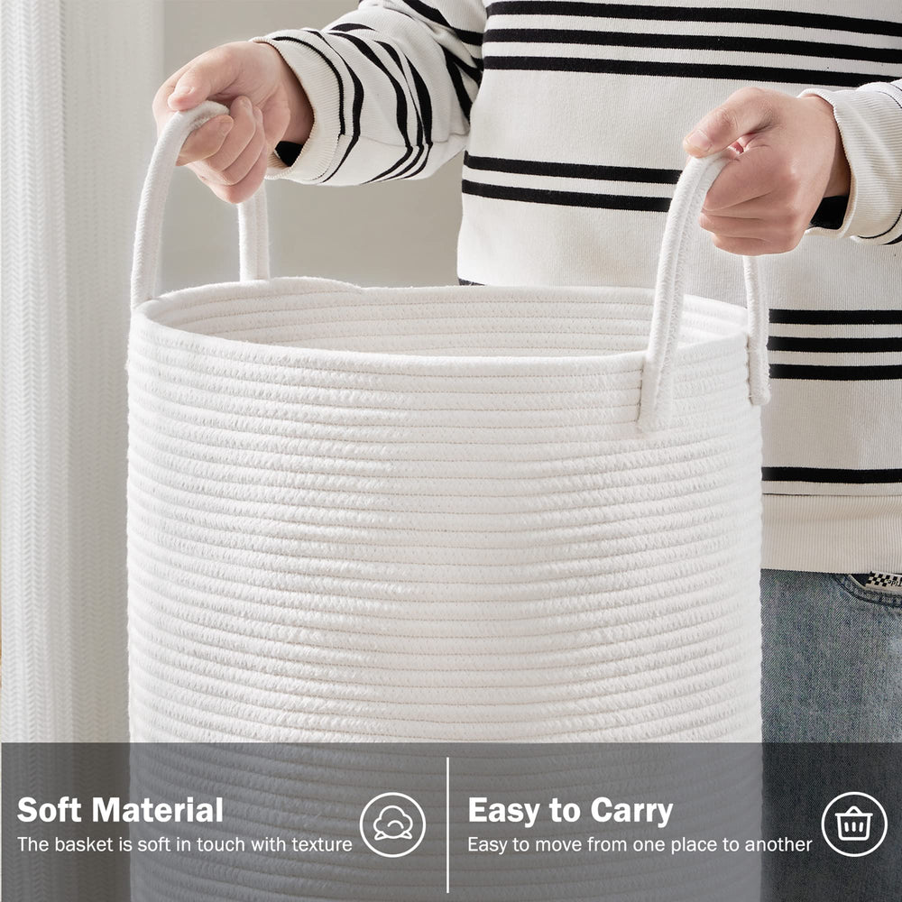 YOUDENOVA large 58L capacity fits a week of clothes or linens