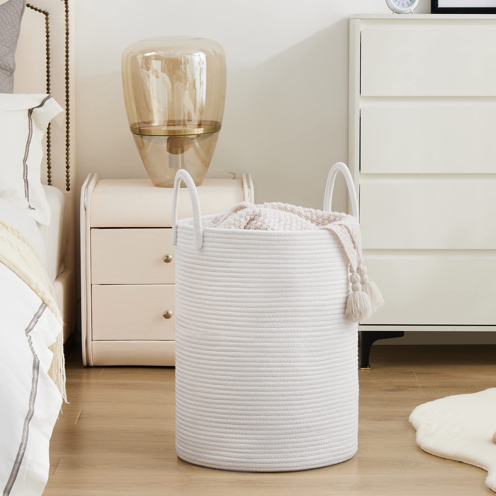 YOUDENOVA multipurpose storage for towels, blankets, and toys.