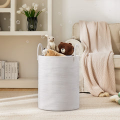 YOUDENOVA tall laundry basket with a 72L design profile for spacious loading.