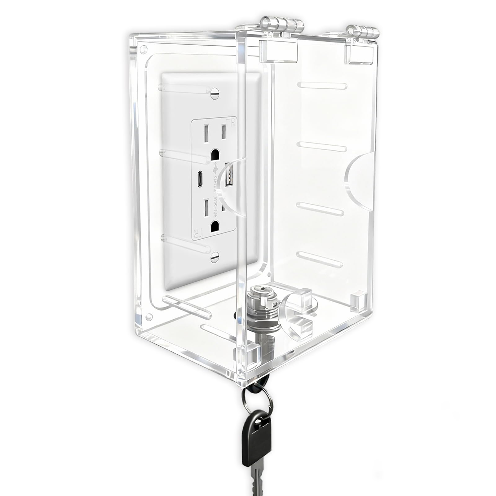 Young Dance switch cover closed view showing protective, childproof design for safe lighting control.