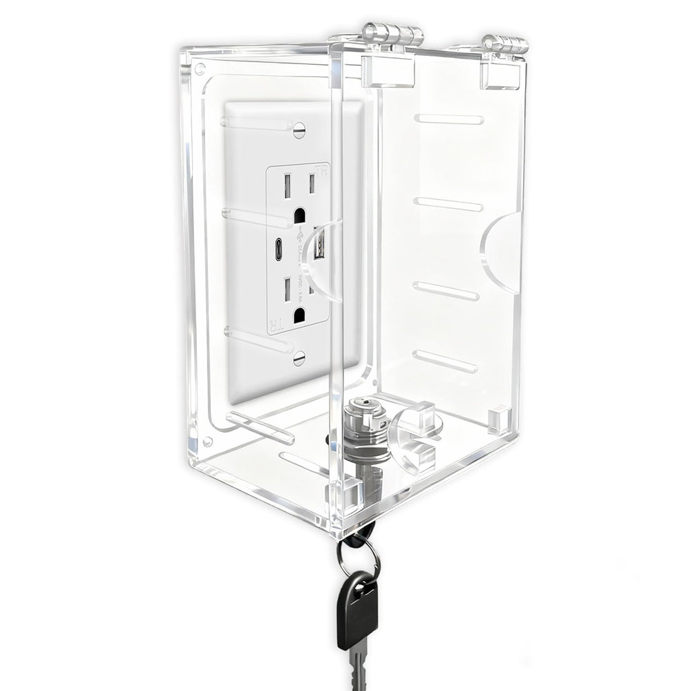 Young Dance switch cover closed view showing protective, childproof design for safe lighting control.