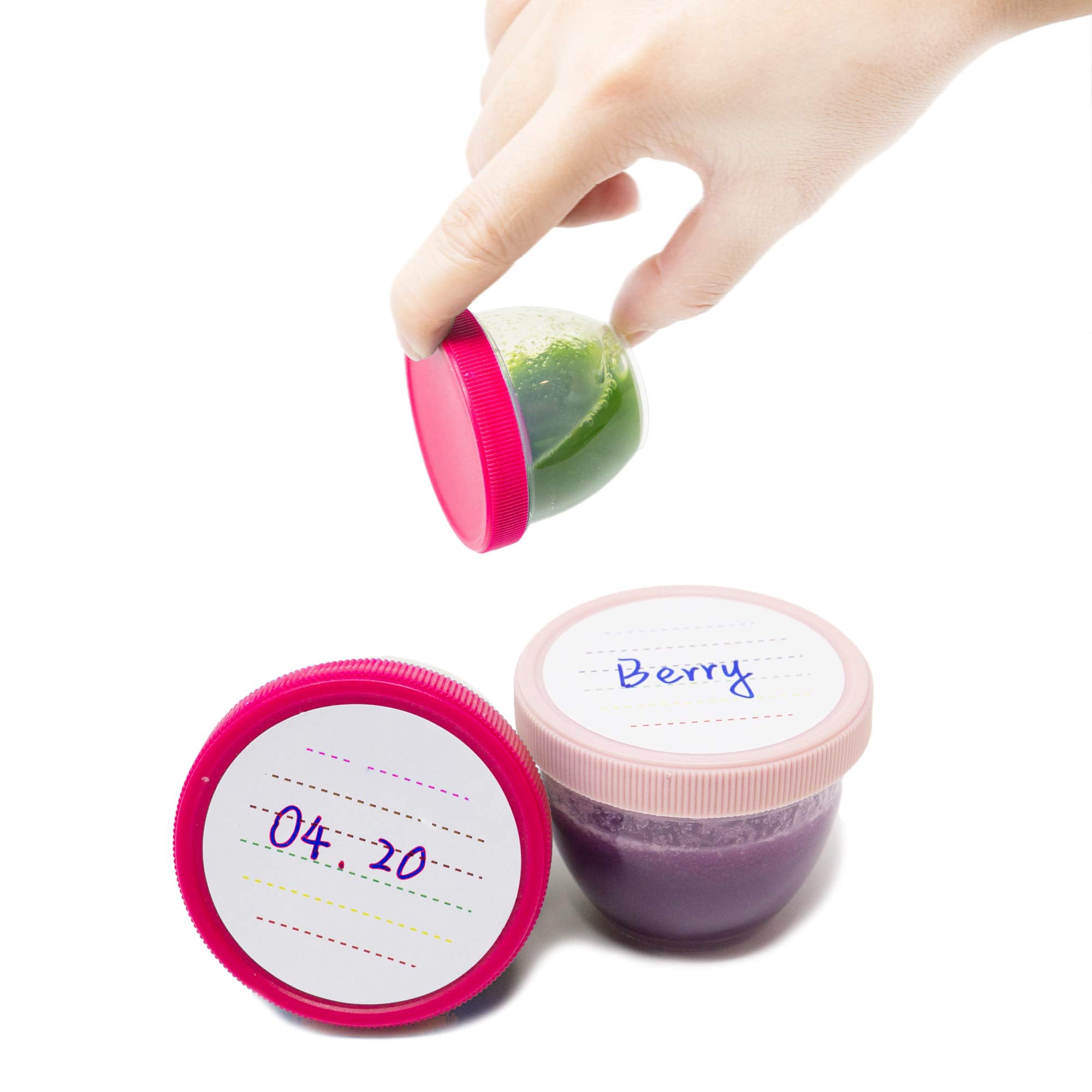Youngever BPA-free microwave-safe containers for reheating baby meals safely.