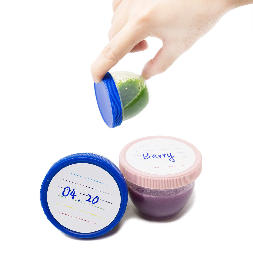 Youngever leak-proof screw-on lid keeps baby food secure on the go