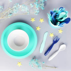 Youngever utensils in toddler-friendly size for easy handling