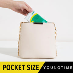 Youngtime extra-large coverage shields the entire toilet seat for maximum protection
