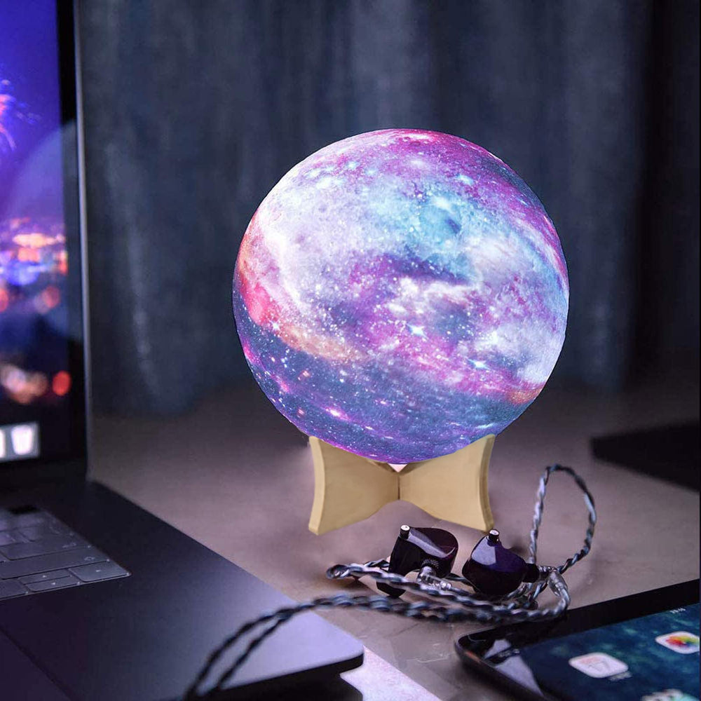 YouOKLight Moon lamp safety-certified construction using eco-friendly resin.