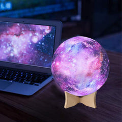 YouOKLight Moon lamp USB rechargeable battery for wireless use anywhere.