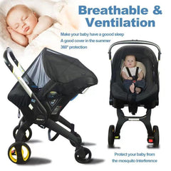 Youpinby infant bassinet mosquito net offers durable, airy protection.