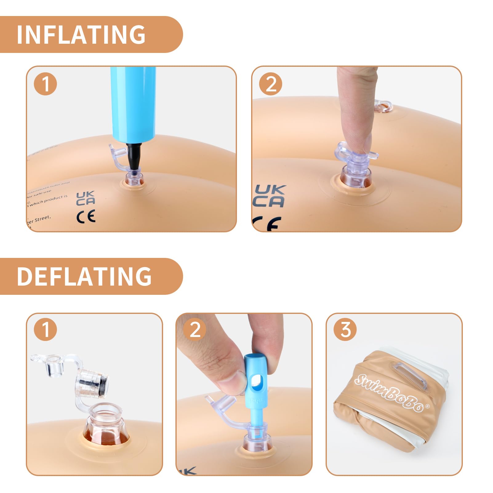 YOUWANLI compact folded storage saves space between uses.