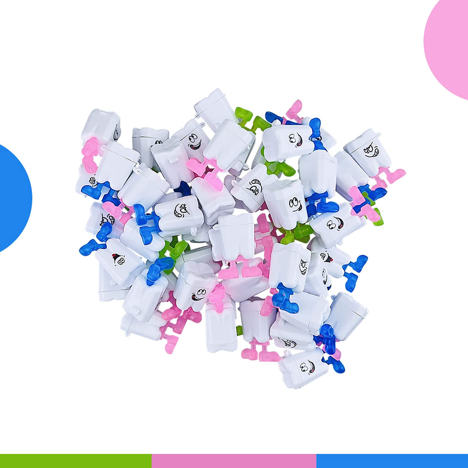 YOUYA DENTAL 50-piece pack provides ample keepsakes for growing families