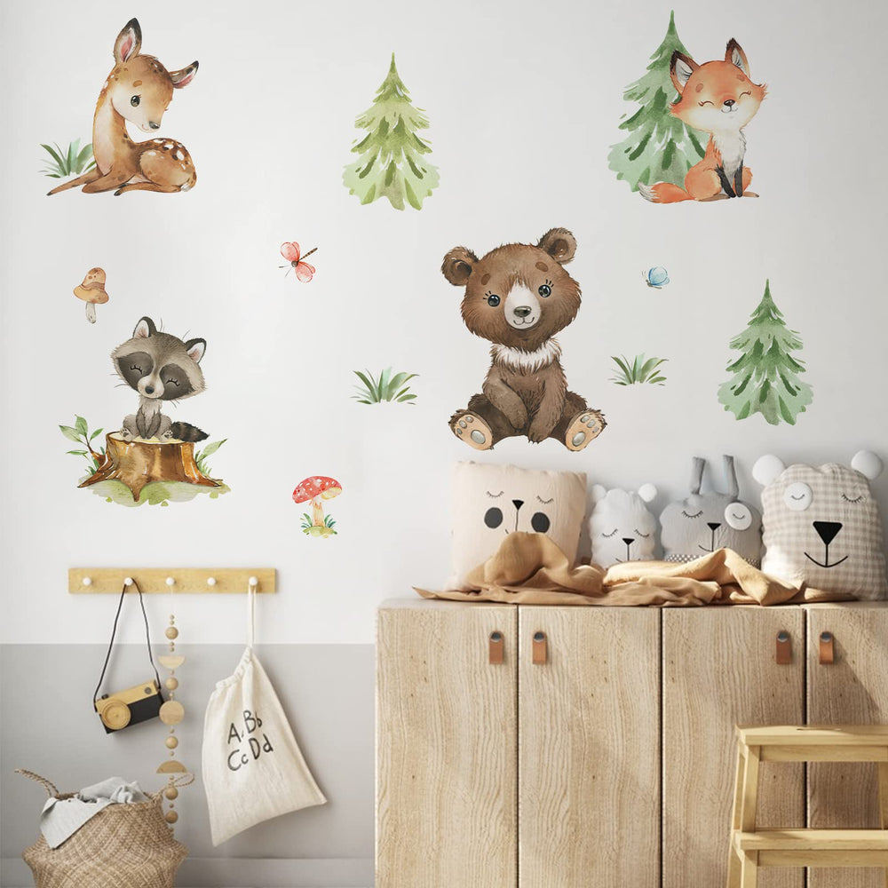 Yovkky colorful patterns wall sticker for versatile nursery decor and play