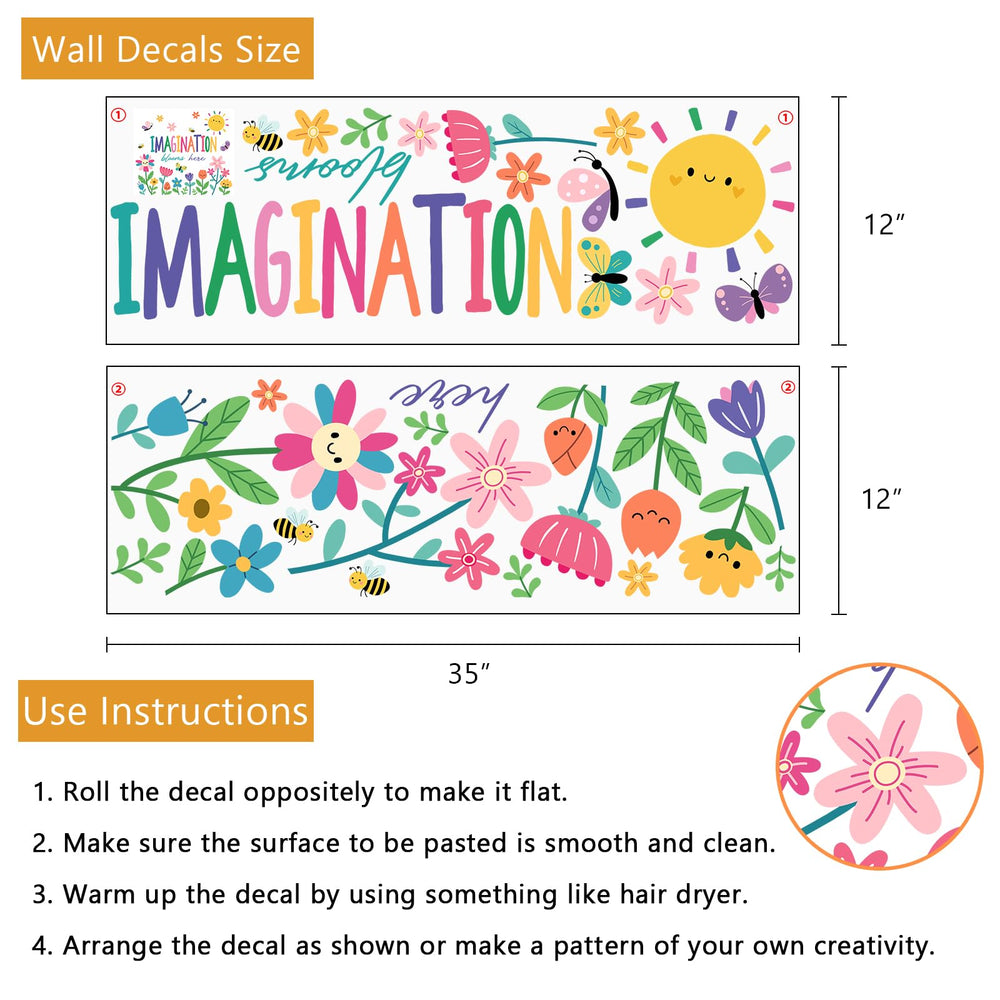 Yovkky wall decal with motivational quote adds gentle inspiration to nursery