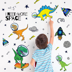Yovkky nursery kids room decor creates a magical sky-themed backdrop for rest and activities.