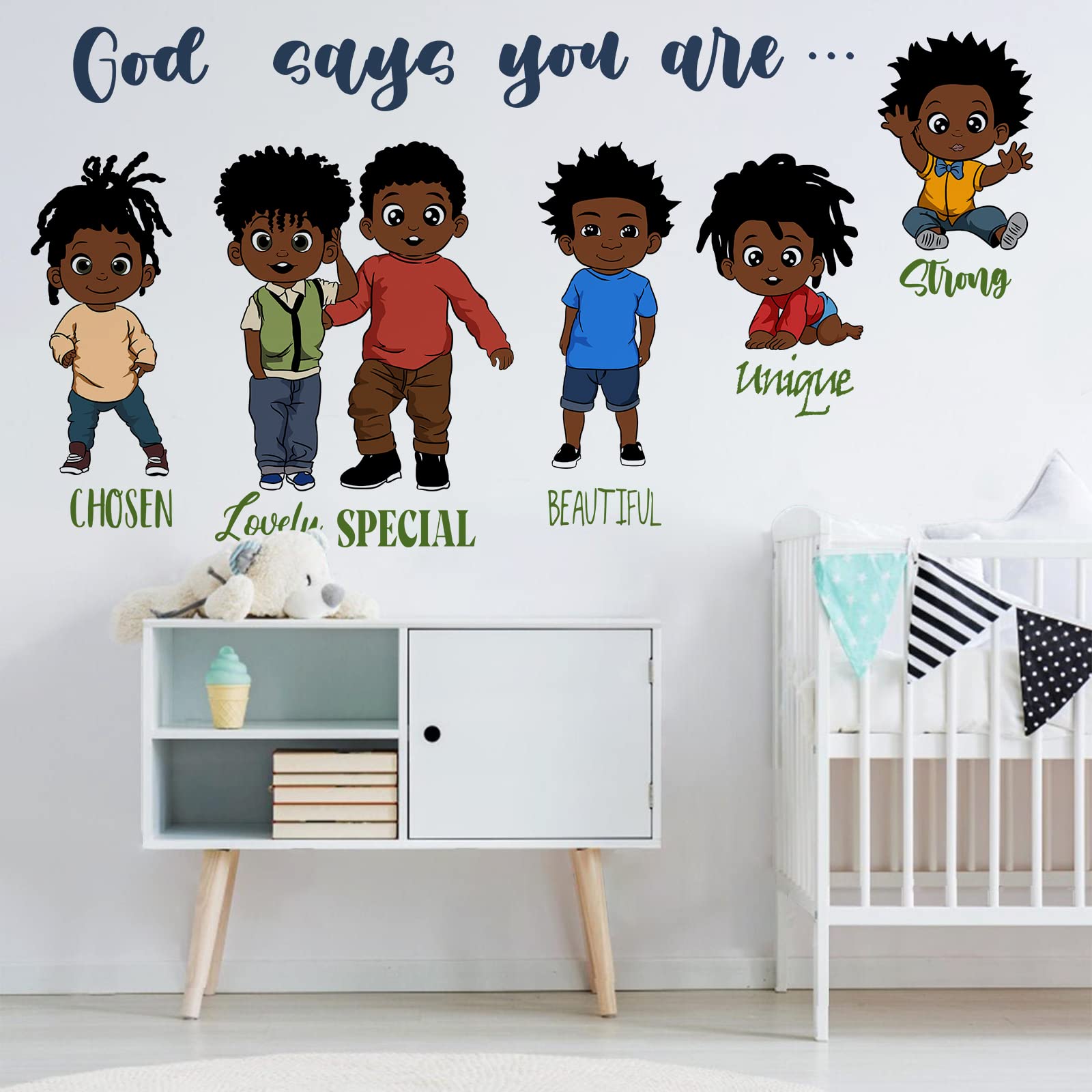 Yovkky removable wall decals suitable for classrooms and play areas