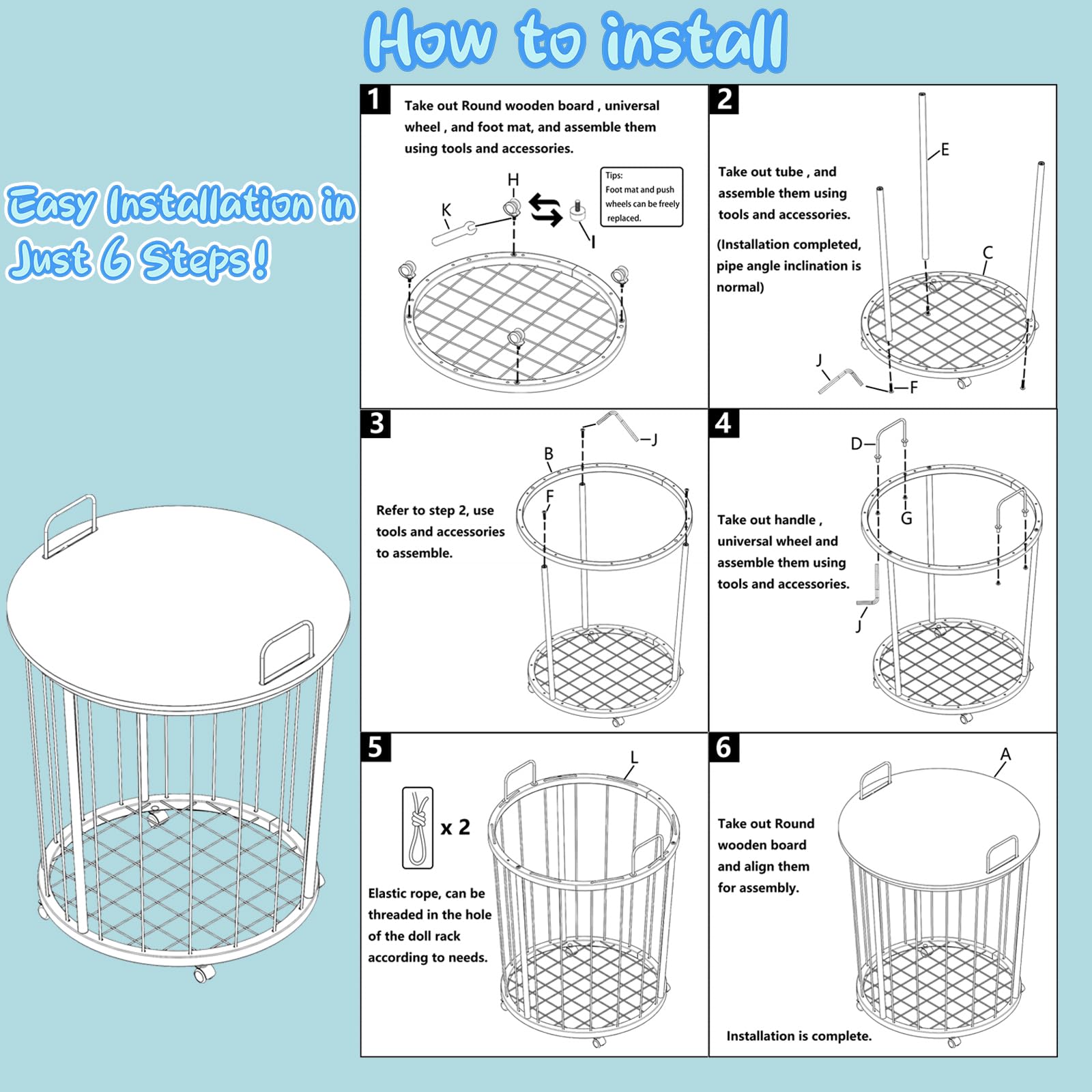 YOVOMEE gift-ready design fits nurseries and playrooms