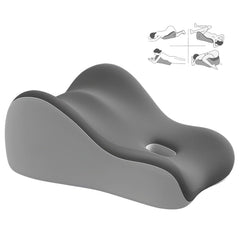 YOVSGSOK ergonomic latex pillow viewed from side showing neck and spine support