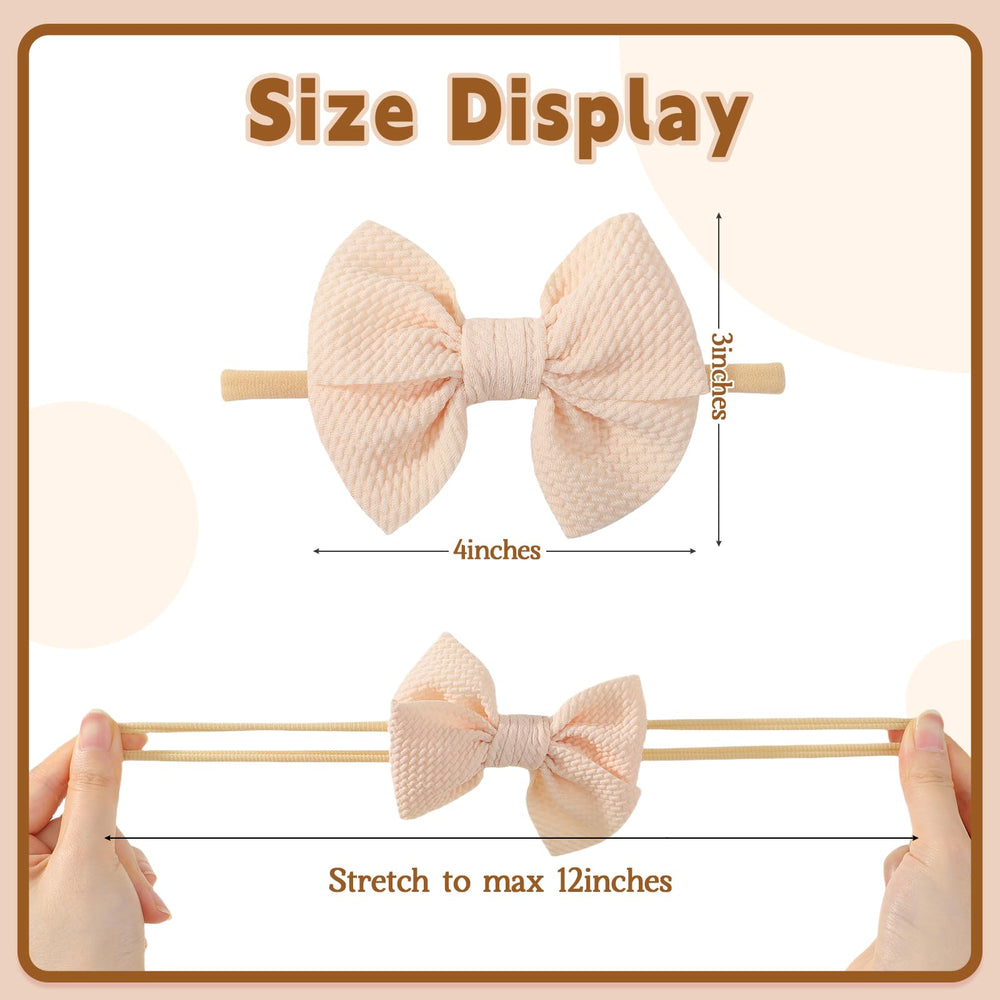 yoyokid brown bow headband complements daily outfits
