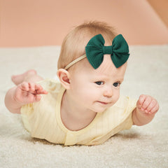 Yoyokid nylon headband with gentle stretch for newborns and toddlers