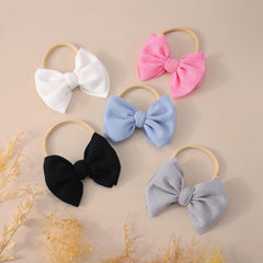 Yoyokid vibrant bow colors help quickly match outfits for every occasion.