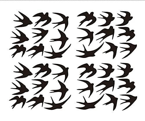 YOYOYU ART HOME DECOR Matte finish birds for nurseries and kids rooms.