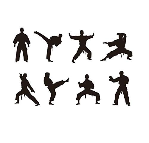 YOYOYU Art Home Decor martial arts wall sticker figure 2 sparks imaginative play