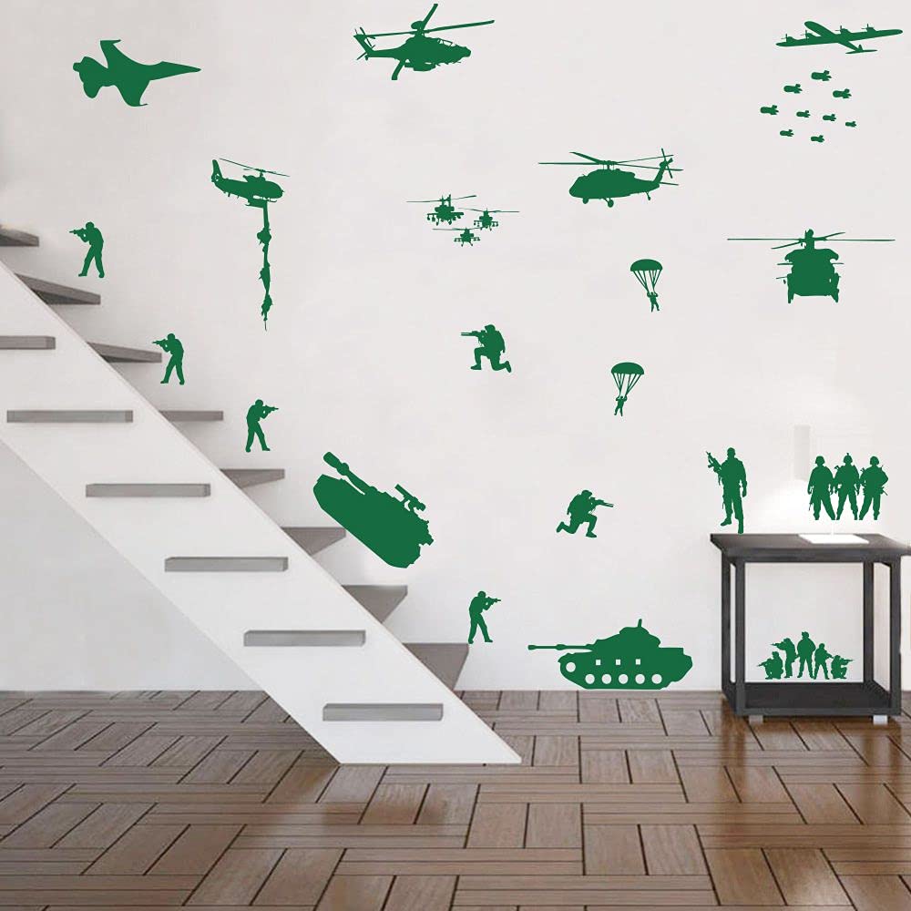 YOYOYU die-cut matte vinyl decal finish resembles paint on walls.