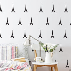 YOYOYU Eiffel Tower wall decals for walls deliver a bold Paris-inspired accent.