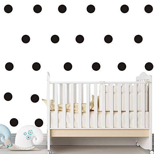 YOYOYU 80-piece nursery wall dots set, removable and non-toxic for kids’ rooms.