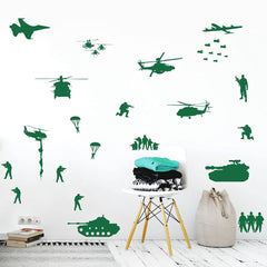 YOYOYU teen room wall stickers in Army Green for a bold vibe.