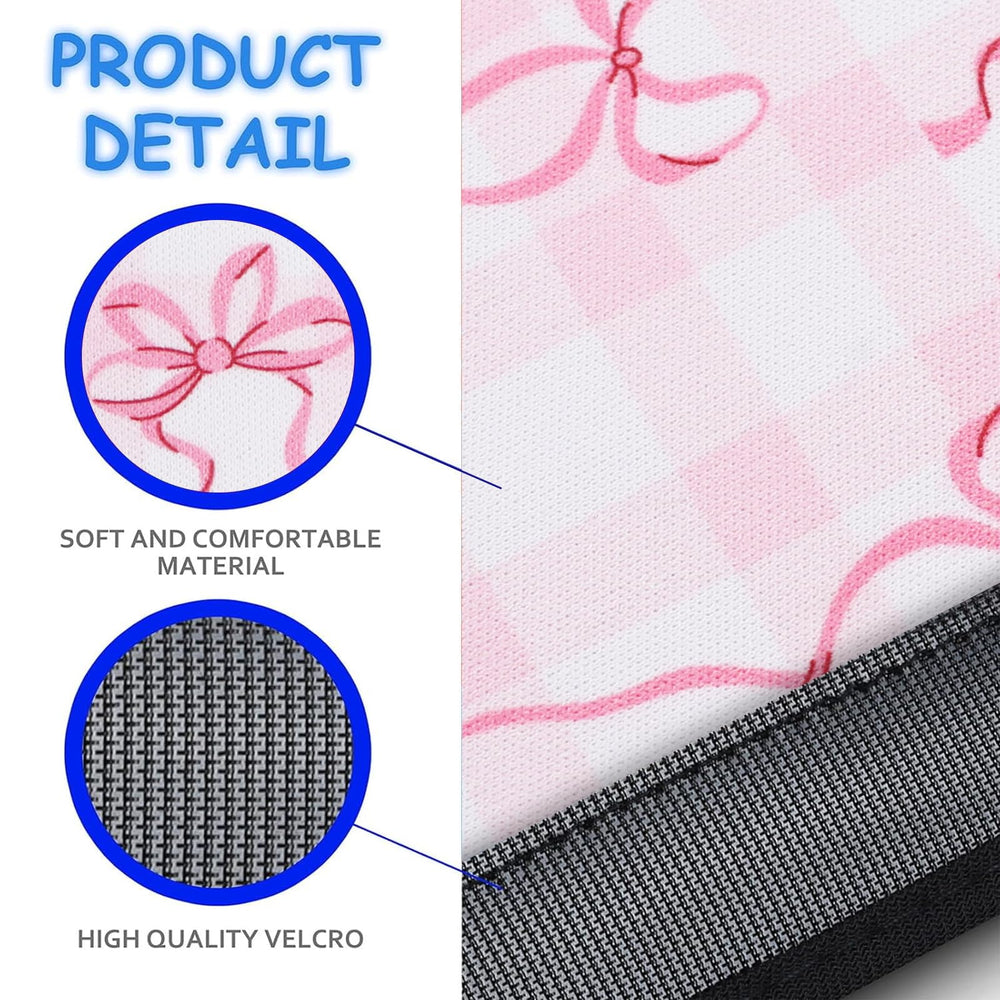 YR seat belt cover made of soft neoprene for comfortable wear.