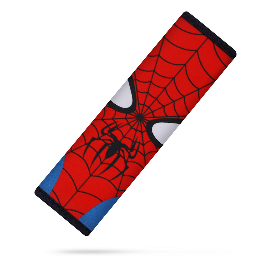 YR seat belt cover in soft neoprene provides gentle comfort for kids on long trips